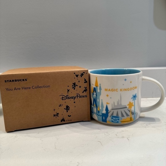 Disney Other - Disney Starbucks You Are Here mug. Magic kingdom coffee mug!